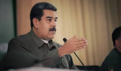 El presidente de Venezuela, Nicolás Maduro