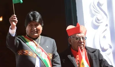 El presidente de Bolivia, Evo Morales. 