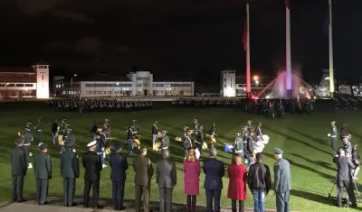 Banda de paz “Hércules, integrada por niños y niñas de Magüí Payán