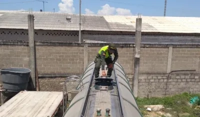 La droga fue hallada en un tractocamión.