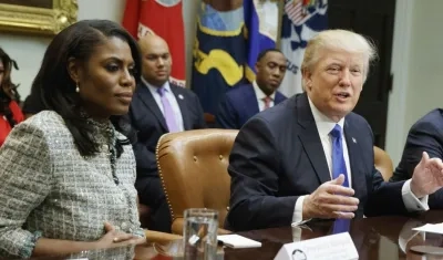 Omarosa Manigault Newman, exasistente en la Casa Blanca.