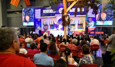 Tarima principal de Sabor Barranquilla.