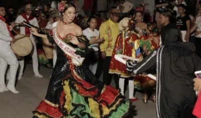 María Alejandra Borrás, Reina del Carnaval del Atlántico 2018.