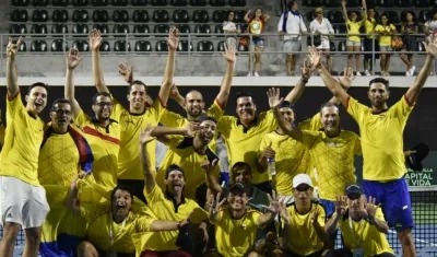 Equipo colombiano de Copa Davis. 
