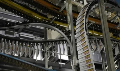 Fotografía de la impresión del periódico Denver Post.