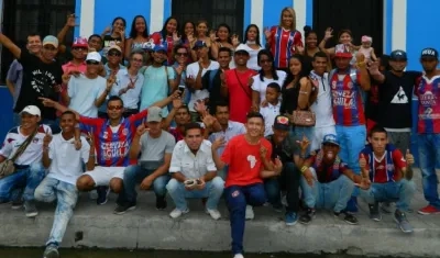 Integrantes de la Garra Samaria Norte