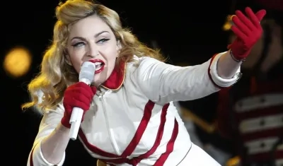 La artista estadounidense Madonna 