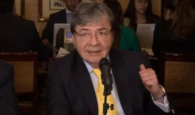 Canciller Carlos Holmes Trujillo 