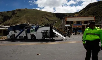 Varias irregularidades detectaron las autoridades en el bus accidentado en Ecuador.