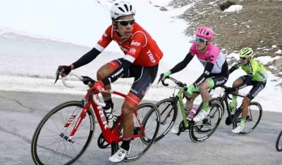 Jarlinson Pantano, ciclista colombiano. 