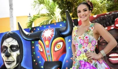 La Reina del Carnaval Valeria Abuchaibe.