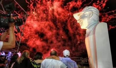 El Alcalde Alejandro Char recibió este homenaje.