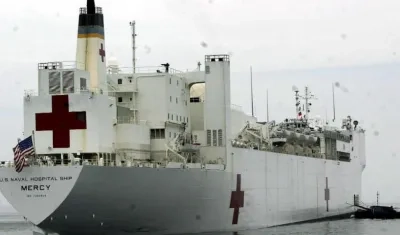 Buque hospital estadounidense en "misión humanitaria"