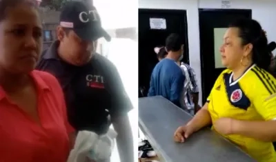 Mónica Patricia Yépez Bolívar y Silvia Esther Solano Truyol, exempleadas del Banco Agrario.