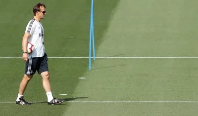 Julen Lopetegui, técnico del Real Madrid. 