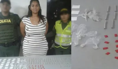 La mujer fue conducida a la URI de la Fiscalía. 