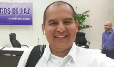 Mauricio Orjuela, periodista fallecido.