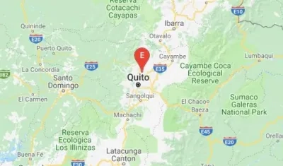 Quito fue el epicentro del temblor.