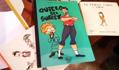 Fotografía del libro "Quiero ser Suárez". 