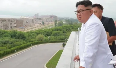 El líder de Corea del Norte, Kim Jong-un.