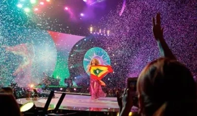 La cantante Shakira.