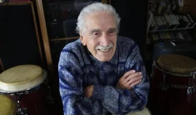 El músico Jack "Mr Bongo" Costanzo.
