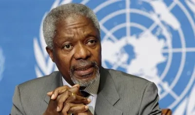 Kofi Annan. 