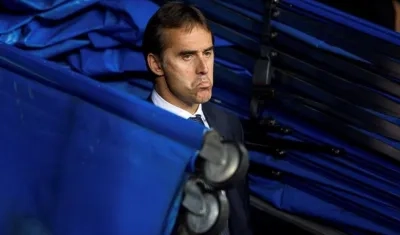 El técnico de Real Madrid, Julen Lopetegui.