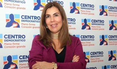 La directora del Centro Democrático, Nubia Stella Martínez