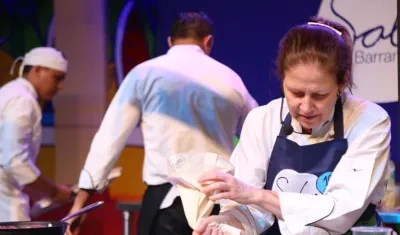 Chef invitada el año pasado a la tarima principal.