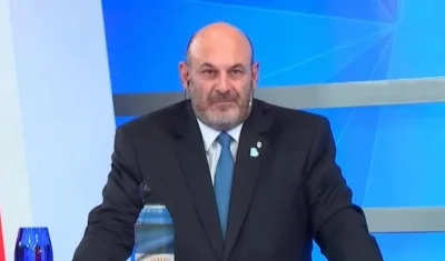 El periodista Santiago Cuneo. 