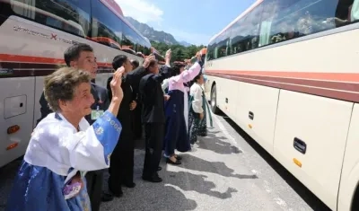 La mayoría de los varios centenares de surcoreanos que asisten a los encuentros de esta semana son septuagenarios y octogenarios.