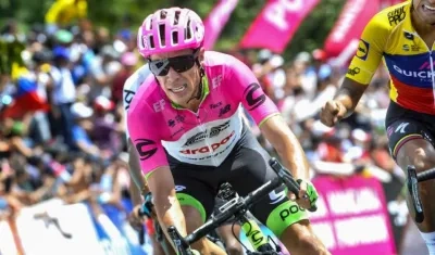 Rigoberto Urán, ciclista colombiano. 