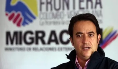 El director general de Migración Colombia, Christian Krüger.
