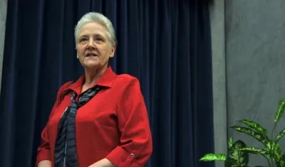 La irlandesa Marie Collins.