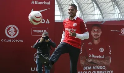 Paolo Guerrero, delantero peruano. 