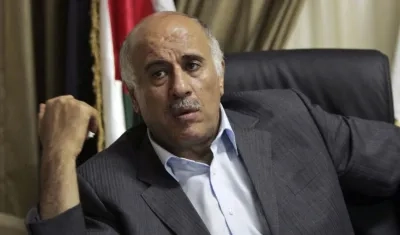 Jibril Rajoub, presidente de la Asociación Palestina de Fútbol (AFP).