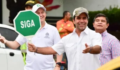 Alejandro Char Chaljub, alcalde de Barranquilla.