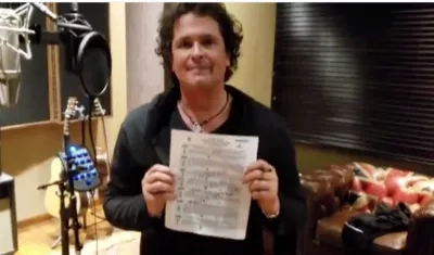 Carlos Vives, cantante colombiano.