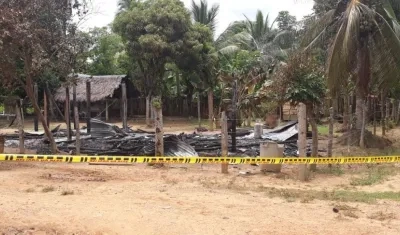 Lugar donde murieron 5 niños en Córdoba.