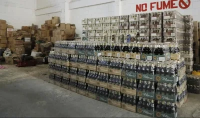 Un cargamento de cerveza alemana de contrabando que entró por Cartagena de Indias con destino a Bogotá fue incautado