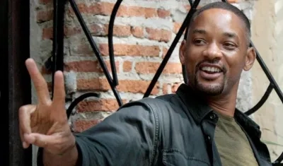 El actor Will Smith en Cartagena.