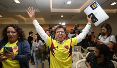Angélica Lozano y Claudia López. 