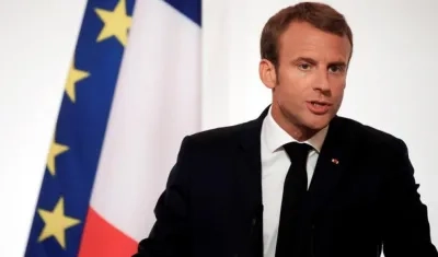 El presidente francés, Emmanuel Macron.