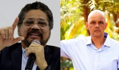 Iván Márquez y Hernán Darío Velásquez, alias 'El paisa'. 