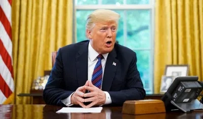 Donald Trump, presidente de Estados Unidos.