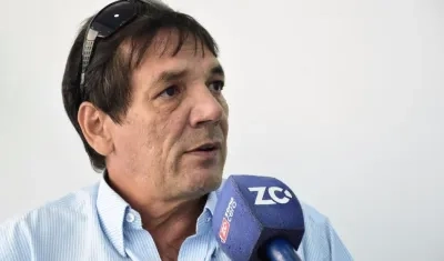 Alberto Forero, presidente de la Liga de Hockey y Patinaje del Atlántico. 