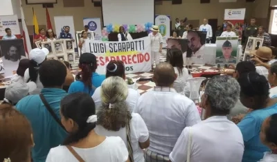 No existe un consenso sobre las cifras oficiales y definitivas de desaparecidos en el país.