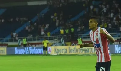 Luis Díaz, en escena del partido ante Medellín el pasado sábado.