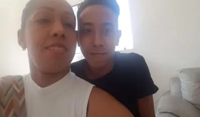 Milena Patricia Hernández y su hijo. La mamá autorizó la publicación de esta imagen. 